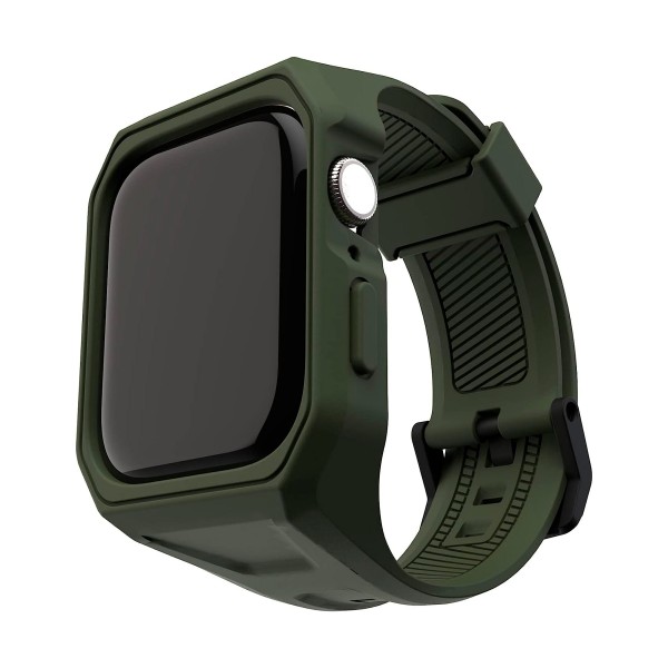 Uag scout+ case + strap olive / apple watch 45mm